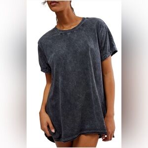 FP Movement Leg Day T Shirt - washed black Medium